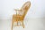 1970s Vintage Hans Wegner Style Ash Peacock Arm Chair For Sale - Image 11 of 13