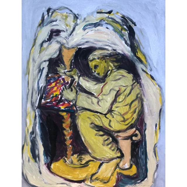 Figurative 1980s Adrienne Anderson Fantasy Painting For Sale - Image 3 of 3