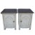 French Provincial Handmade Oak Nightstands For Sale - Image 4 of 14