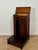 Rustic Prayer pedestal in pine with hinged lid and storage compartment, 1920s For Sale - Image 3 of 9