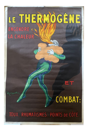 Thermogenic Poster from Cappiello, 1920s