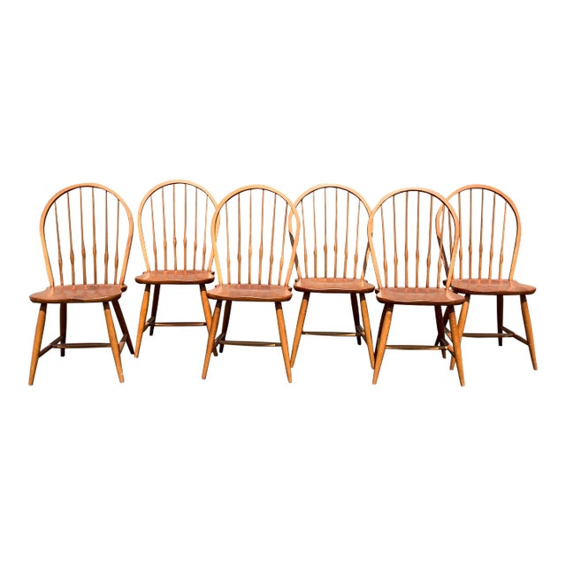 2000s Matching Athol Table Chairs- Set of 6 For Sale