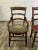 19th Century Antique 19th Century Victorian Needlepoint Ladderback Chairs - Pair For Sale - Image 5 of 13