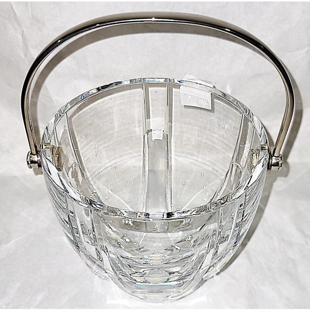 Baccarat 1990s Baccarat Neptune Crystal Ice Bucket For Sale - Image 4 of 11