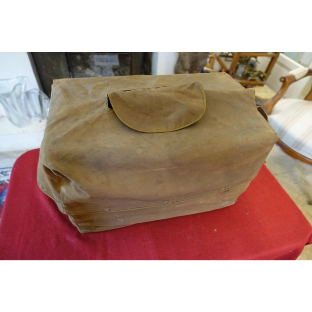 Vintage Travel Suitcase Trunk, 1930s For Sale - Image 14 of 15