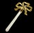 Vintage 1950’s Ormolu and Glass Perfume Bottle For Sale - Image 10 of 16