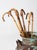 Antique Bamboo Walking Canes Collection For Sale - Image 11 of 14
