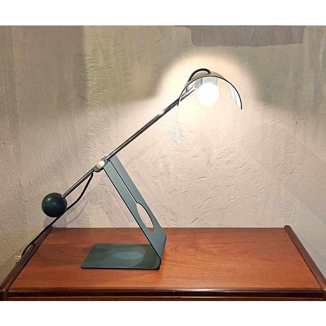 Picchio Table Lamp by Mauro Martini for Fratelli Martini, 1970s For Sale - Image 9 of 10