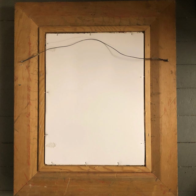 Abstract Vintage Original Abstract Painting Vintage Modernist Frame 1970’s For Sale - Image 3 of 5