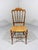 Brown Wooden Chiavari Chair with Caned Seat, 1960s For Sale - Image 8 of 12