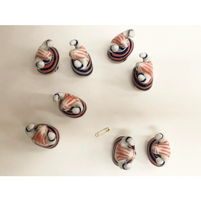 White Muñeiras Figurines from Sargadelos, 1980s, Set of 8 For Sale - Image 8 of 13