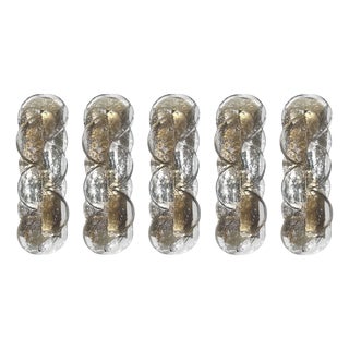 Mid-Century Modern Austrian Citrus Wall Sconces in Murano Glass by J. T. Kalmar for Kalmar, 1970s, Set of 5 For Sale