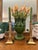 This pair of vintage Wildwood Lamps & Accents cast brass candlesticks features a Neoclassical architectural form. Each...