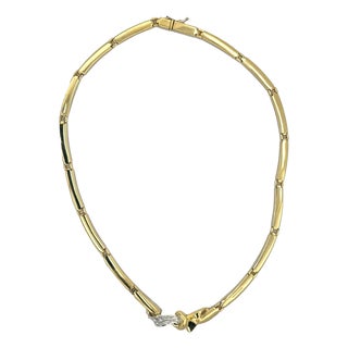 Davite & Delucchi 18k Diamond Necklace For Sale