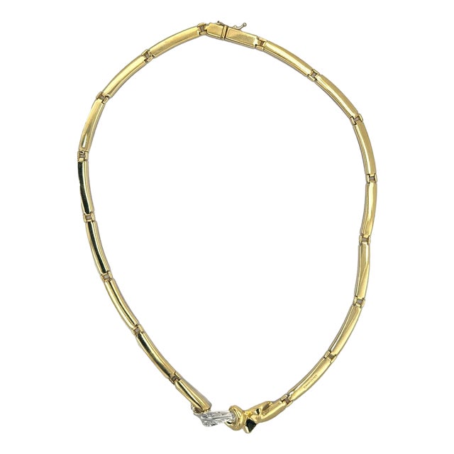 Davite & Delucchi 18k Diamond Necklace For Sale