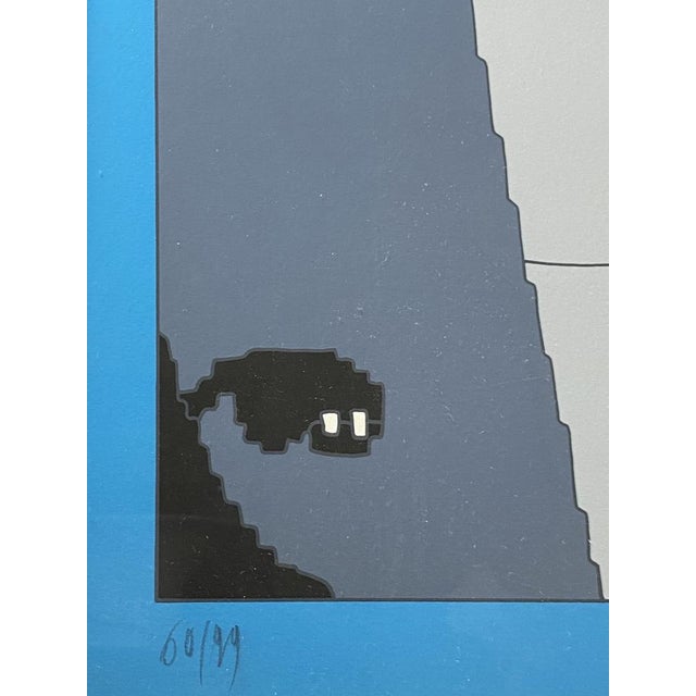 Ugo Nespolo, Garage, 1980s, Serigraph For Sale - Image 9 of 14