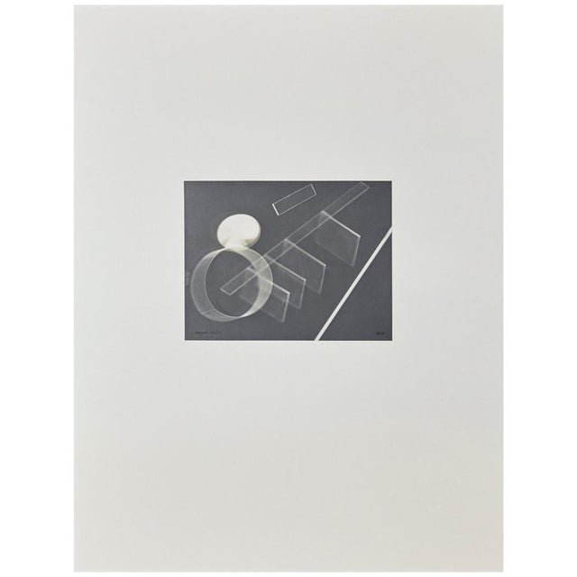 Photography by Luigi Veronesi in 1937. Gelatin silver bromide print from the original negative in 1974. Measures: 23.5 x...