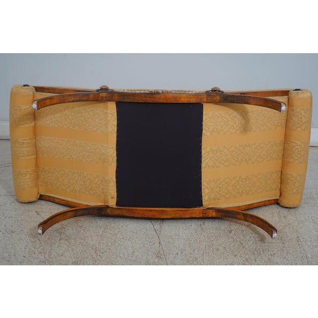 Neoclassical Upholstered Seat Window Bench For Sale - Image 11 of 11