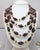 1960s Vintage 1960s Signed Boucher Multi-Strand Beaded Faux-Amethyst Necklace For Sale - Image 5 of 8