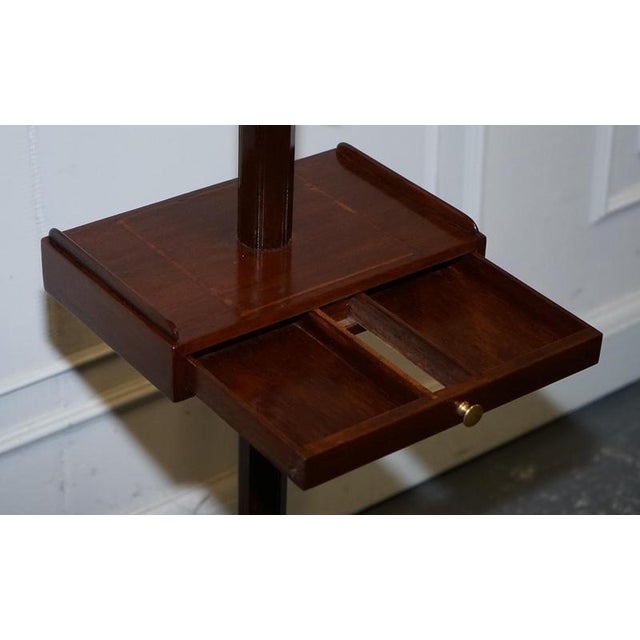 English Reading Lamp with Stand from Harrods London For Sale - Image 10 of 18