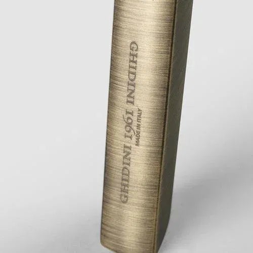 Hillary Gray Burnished Metal Chair by Richard Hutten For Sale - Image 6 of 7