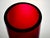 Mid-Century Modern Mid-Century Modern Glass Art Vase in Ruby Red, Germany, 1950s For Sale - Image 3 of 13
