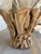 Wood Revelation Organic Modern Teak Ball Dining Table For Sale - Image 7 of 7