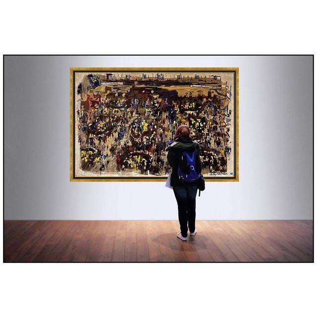 Message us to inquire about custom framing options! (Included for free with every purchase) The artwork here, "New York...