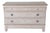 Antique Danish Painted Chest of Drawers in Antique White, Early 19th Century For Sale