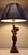 1970s Vintage Table Lamp with Gold-Patinated Putto Base and Fabric Shade from Lamplove, 1970s For Sale - Image 5 of 9