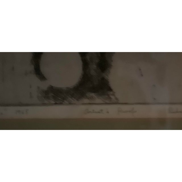 1960s 1960s Richard Duncan Original Etching For Sale - Image 5 of 6