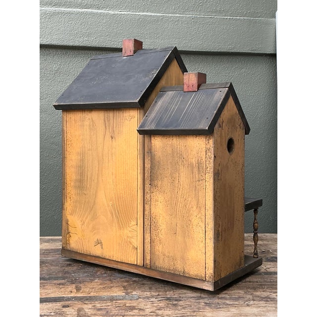 Vintage Patinated Large Bird House For Sale - Image 10 of 12