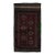 Rug & Kilim’s Baluch Tribal Rug in Burgundy With Teal Blue Geometric Patterns For Sale