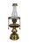 Vintage Willian Fawecett brass hurricane lantern / lamp featuring an articulating design and a plaque with the dates...