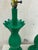 Metal Vintage Metal Pineapple Green Lacquered Table Lamp - Pair For Sale - Image 7 of 7