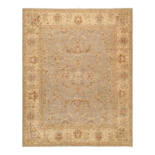 Pasargad Home Denver L. Blue Wool Area Rug- 8' 0" X 10' 0" For Sale