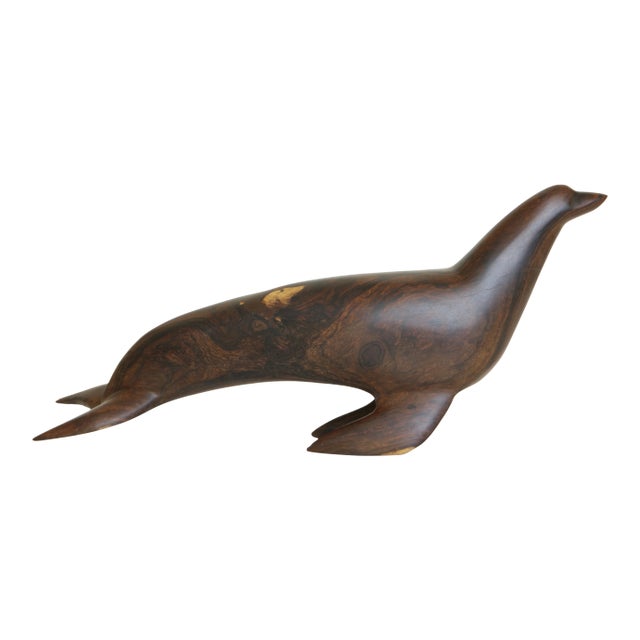 Mid-Century Modern Sea Lion Table Top Sculpture For Sale