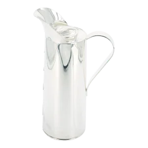 Italian Silver Plated Insulated Interior Hot / Cold Thermos
