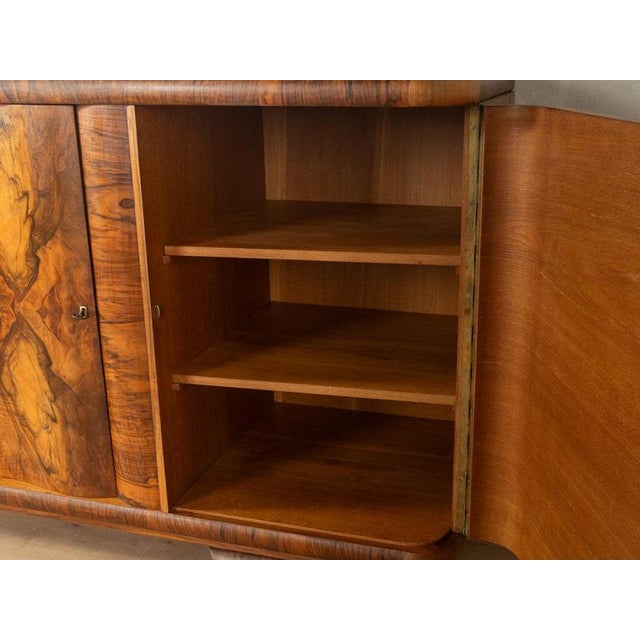 Art Deco Sideboard in Walnut, 1920s For Sale - Image 9 of 12