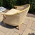 Century Furniture Company Mid Century Faux Bamboo Barrel Style Lounge Chair For Sale - Image 10 of 12