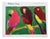 Walasse Ting, 3 Perroquets, 1989, Paper For Sale