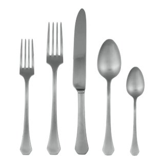 Mepra Moretto Ice 20-Piece Flatware Set For Sale