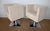 Set of 20th Century Swivel Armchairs in Faux Leather from Palladium For Sale - Image 3 of 18