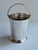 1940s Silver Plated Seranco Ice Bucket With Handle For Sale - Image 5 of 7