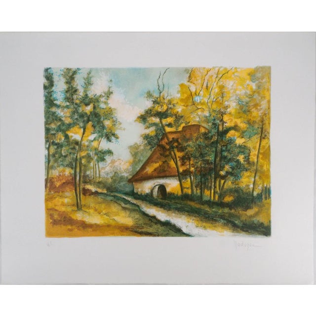 Marguerite Maduzac, Début de l'automne, Lithograph For Sale - Image 9 of 9