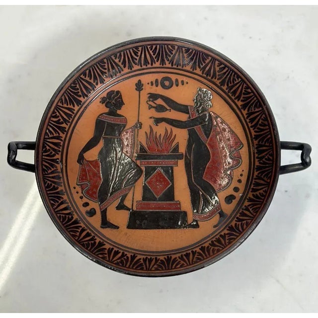 Late 19th Century Greek Ceramic Attic Ware Set- 2 Pieces For Sale - Image 4 of 9