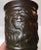 - Heavyweight bronze vase - Designed by Just Andersen circa 1930 - Floral relief design - Depicts Samson and Delilah -...