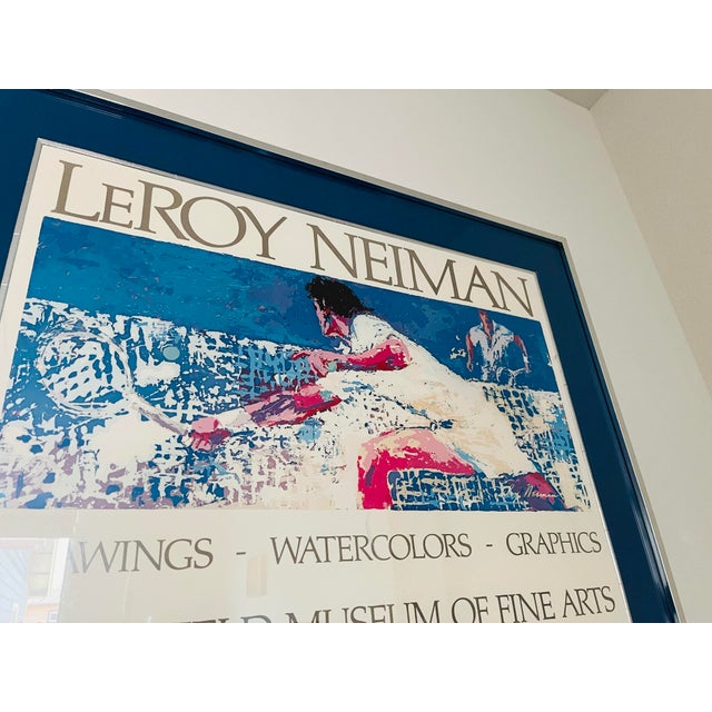 1970s Leroy Neiman Drawings - Watercolors - Graphics Springfield LeRoy Neiman Museum of Fine Arts February 3,74 Through March 17, ‘74 For Sale - Image 5 of 10