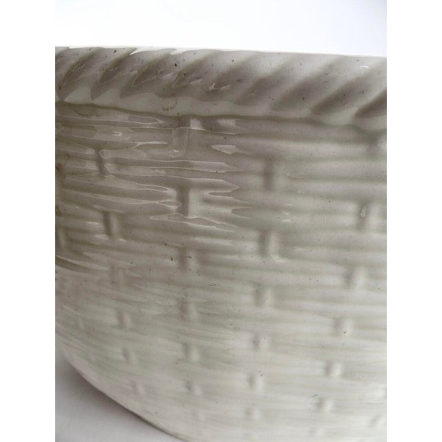 Ceramic Late 19th Century French Porcelain Large Size Window Planter Circa 1890 For Sale - Image 7 of 11