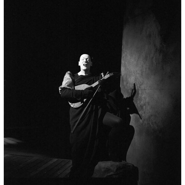 Sell your soul! Exclusive set photography of the film version of Goethe's Faust, Gustaf Gründgens as Mephisto, 1960....